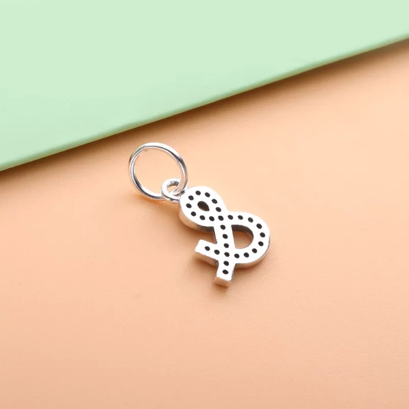 (afbeelding voor) PANDORA Brief Ampersand Zilveren Hangende Bedel 791305CZ - Bekijken 3