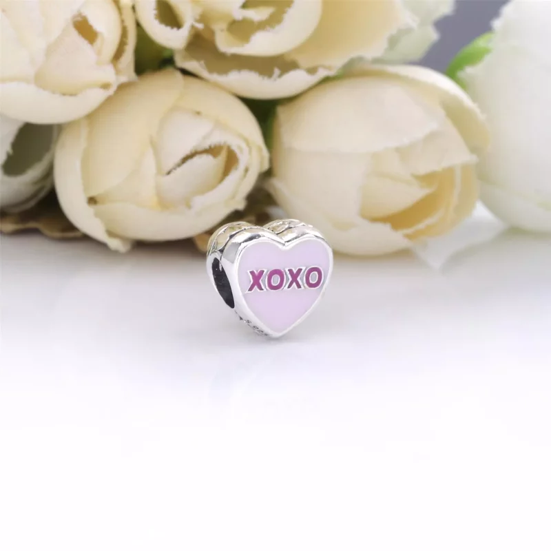 (afbeelding voor) PANDORA Candy Harten Zilveren Bedel ENG792015_19 - Bekijken 2