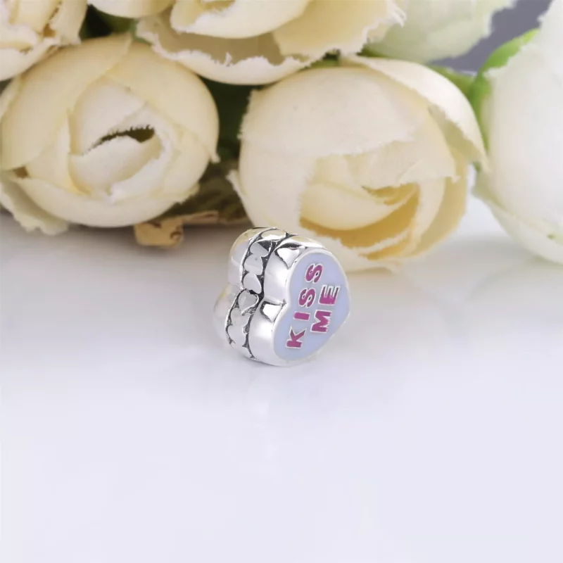 (afbeelding voor) PANDORA Candy Harten Zilveren Bedel ENG792015_19 - Bekijken 5