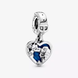 (afbeelding voor) PANDORA Disney Lady And The Tramp Heart Dangle Charm 798634C01