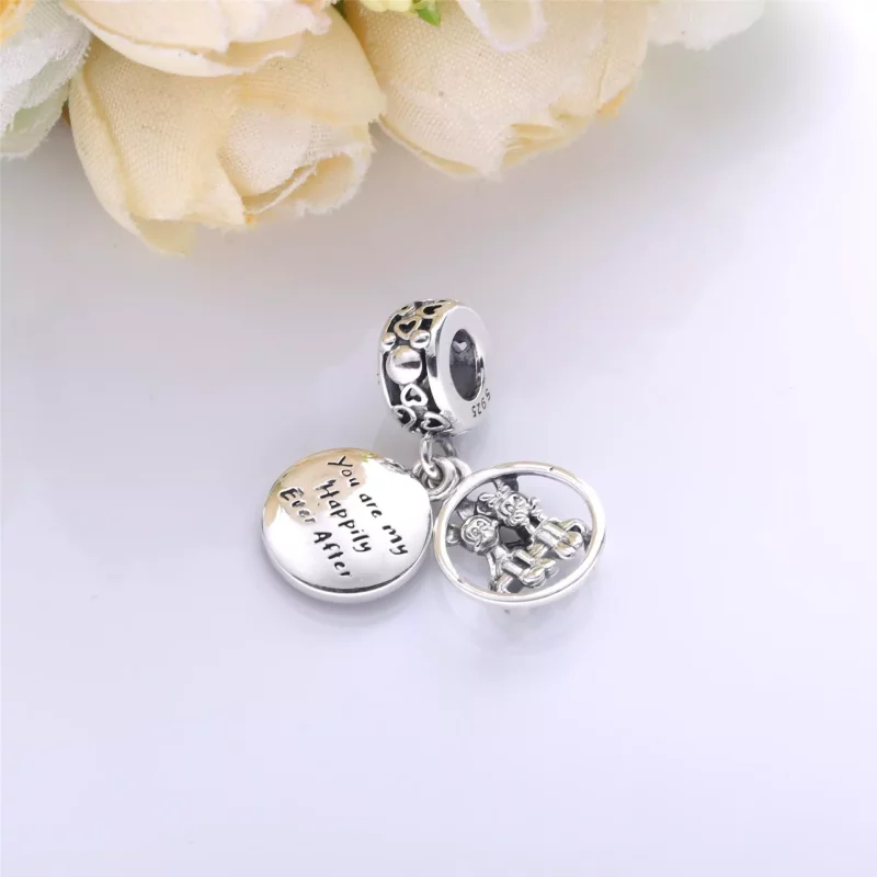 (afbeelding voor) PANDORA Disney Mickey Mouse & Minnie Mouse Happily Ever After Hangende Bedel 798 - Bekijken 5