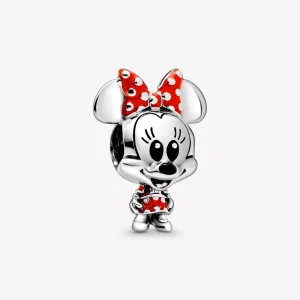 (afbeelding voor) PANDORA Disney Minnie Mouse Dotted Dress & Bow Bedel 798880C02