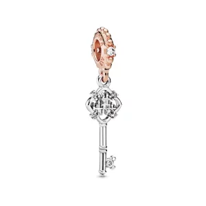 (afbeelding voor) PANDORA Disney Parks Sleutel 14K Roségoud Hangende Bedel 788226CZ