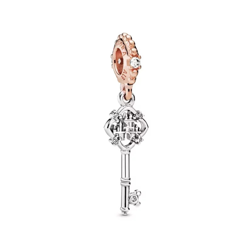 (afbeelding voor) PANDORA Disney Parks Sleutel 14K Roségoud Hangende Bedel 788226CZ