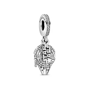 (afbeelding voor) PANDORA Disney Parks Star Wars Millennium Falcon Zilveren Hangende Bedel P400920713941