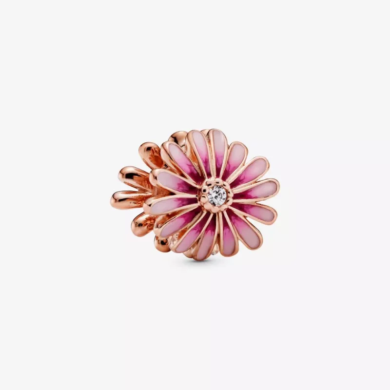 (afbeelding voor) PANDORA Roze Madeliefje Bedel 788775C01
