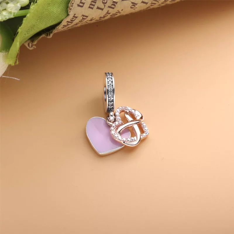 (afbeelding voor) PANDORA Sparkling Infinity Heart Hangende Bedel 788878C01 - Bekijken 4