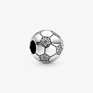 (afbeelding voor) PANDORA Sprankelende Voetbal Bedel 798795C01