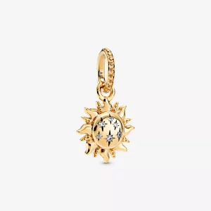 (afbeelding voor) PANDORA Sprankelende Zon Hanger 368793C01