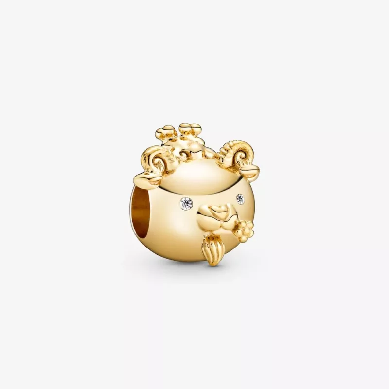 (afbeelding voor) PANDORA Stralende Geit Bedel 768583C01
