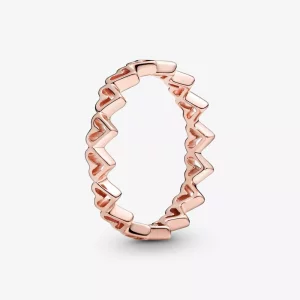 (afbeelding voor) PANDORA Vrije Hand Harten Ring 188696C00