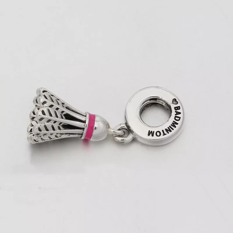 (afbeelding voor) PANDORA Badminton Shuttle Hangende Bedel - 799025C01 - Bekijken 3