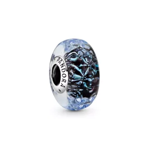 (afbeelding voor) PANDORA Golvende Donkerblauwe Muranoglazen Oceaan Bedel - 798938C00