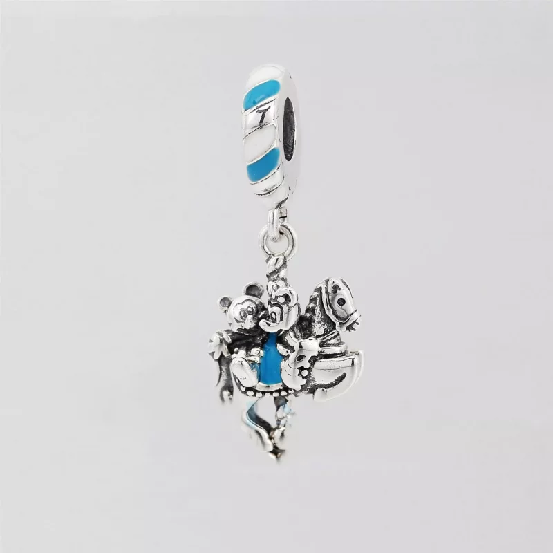 (afbeelding voor) Disney Parks Mickey Minnie Carousel Hangende Bedel - 798900C01 - Bekijken 2