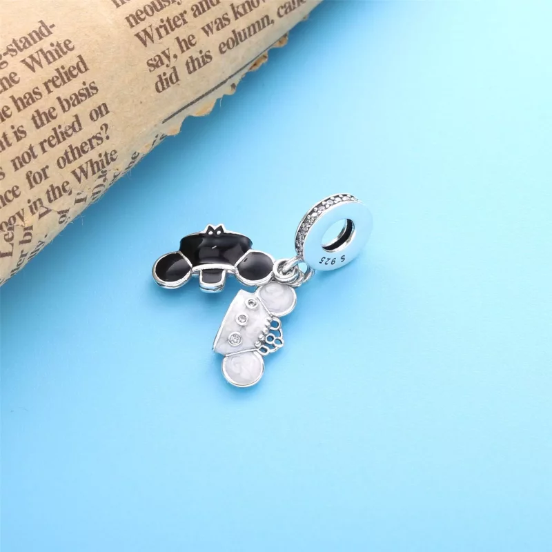 (afbeelding voor) Disney Parks Mickey Mouse Minnie Mouse Huwelijk Hangende Bedel - 798804C01 - Bekijken 3