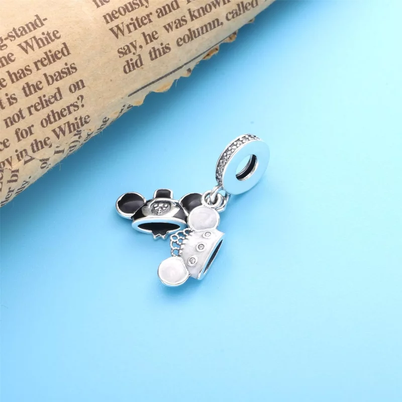 (afbeelding voor) Disney Parks Mickey Mouse Minnie Mouse Huwelijk Hangende Bedel - 798804C01 - Bekijken 4