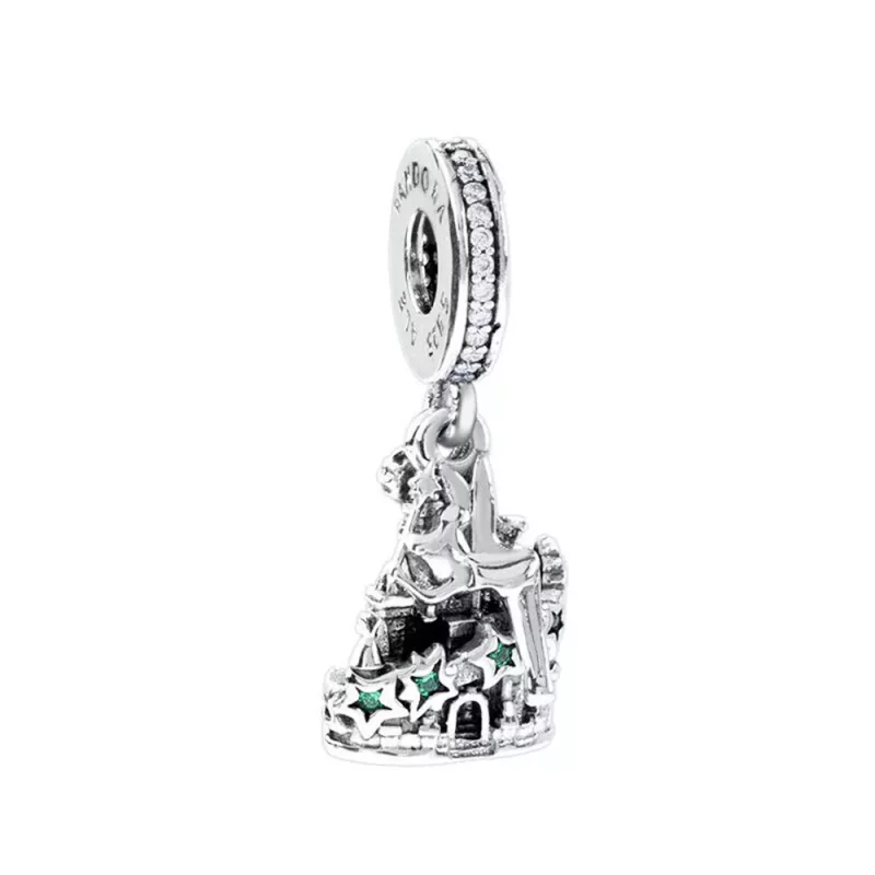 (afbeelding voor) Disney Parks Sparkling Castle Tinker Bell Hangende Bedel - 798856C01