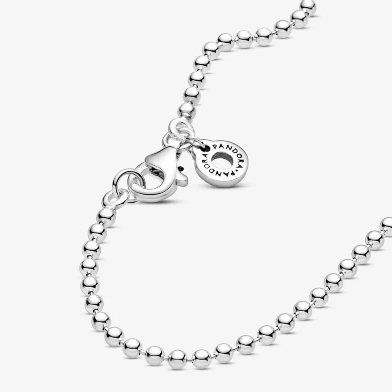 (afbeelding voor) PANDORA Gepolijste Bolletjesketting - 399104C00-60 - Bekijken 2