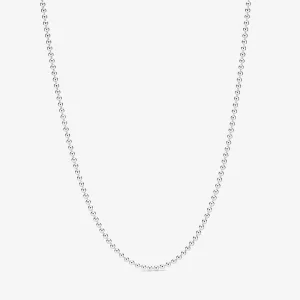 (afbeelding voor) PANDORA Gepolijste Bolletjesketting - 399104C00-60