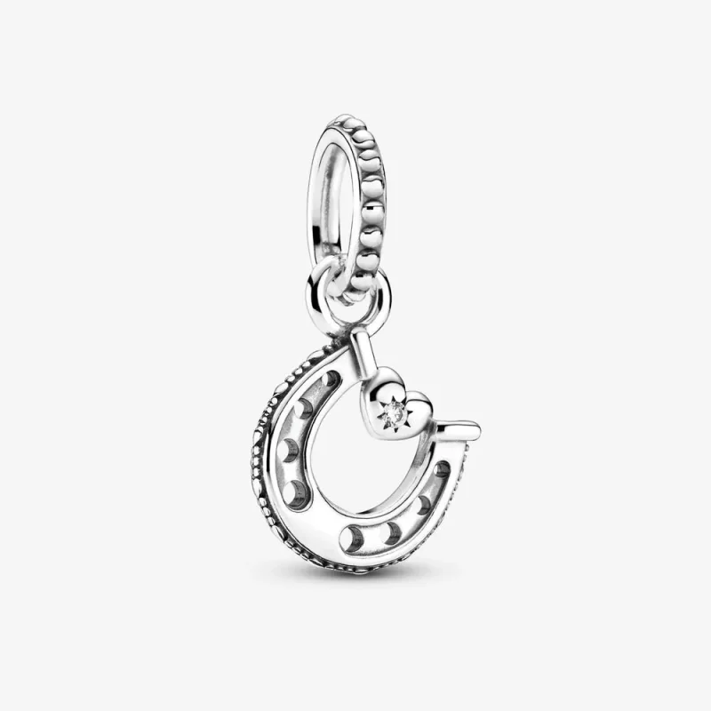(afbeelding voor) PANDORA Good Luck Horseshoe Hangende Bedel - 799157C01