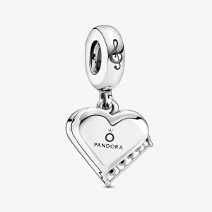 (afbeelding voor) PANDORA Grand Piano Hart Hangende bedel - 799101C01