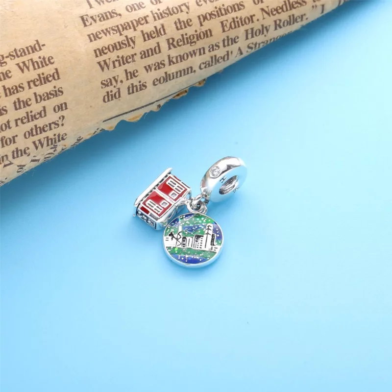 (afbeelding voor) PANDORA Hong Kong Peak Tram Hangende Bedel - 798926C01 - Bekijken 2
