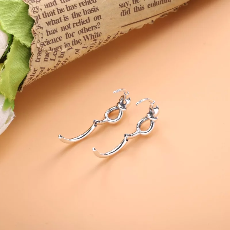 (afbeelding voor) PANDORA Infinity Knot Oorringen - 298889C00 - Bekijken 3