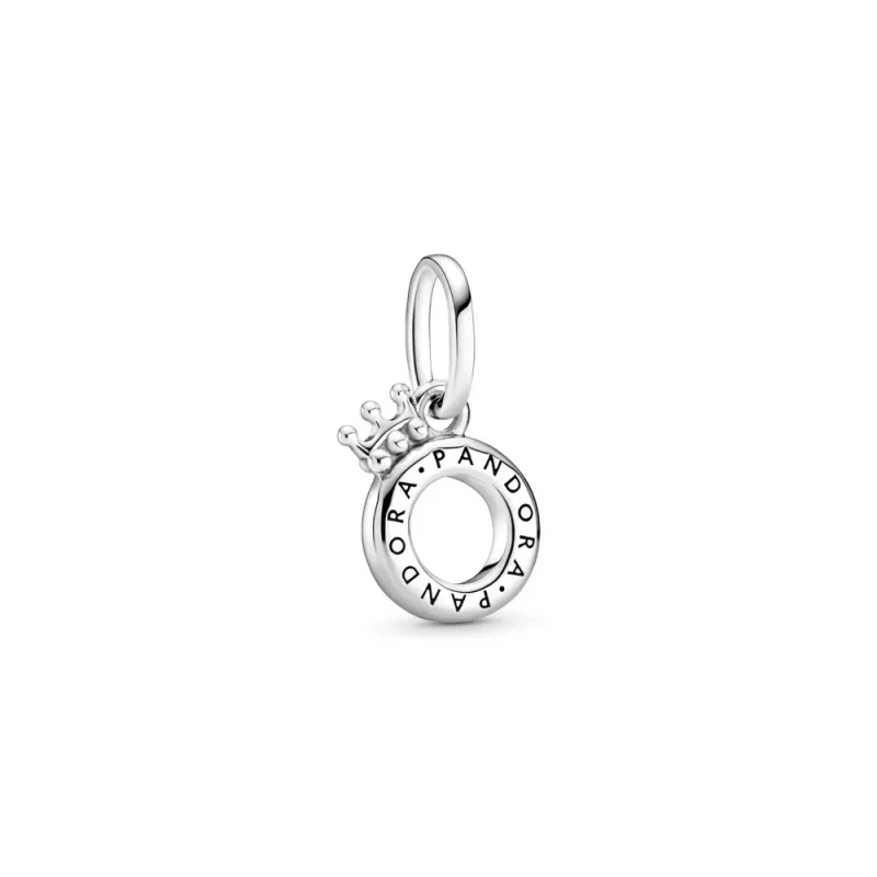 (afbeelding voor) Pandora Crown O-Hanger met open kern - 399043C00