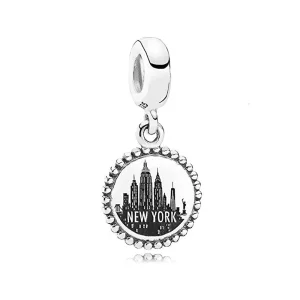 (afbeelding voor) PANDORA De Stad van New York Hangende Bedel - USB791169-G051