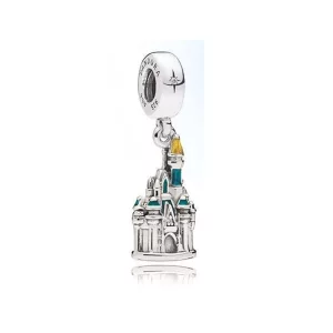 (afbeelding voor) Pandora Style Disney, het Kasteel van Disneyland van Tokyo Hangende Bedel - PJ00729-1