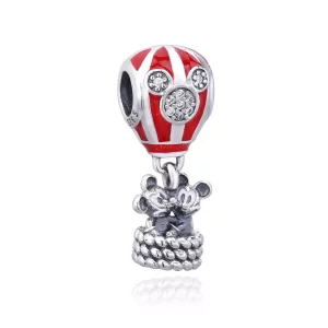 (afbeelding voor) Pandora Style Disney Hete Luchtballon van Ware Liefde Hangende Bedel - PD00209-1