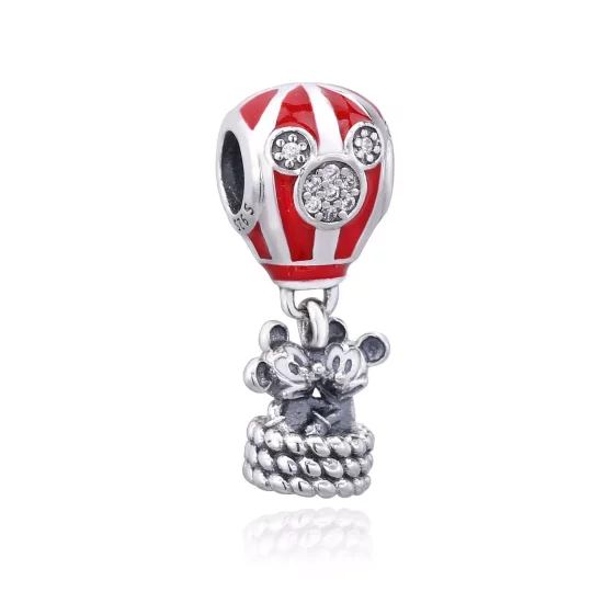 (afbeelding voor) Pandora Style Disney Hete Luchtballon van Ware Liefde Hangende Bedel - PD00209-1