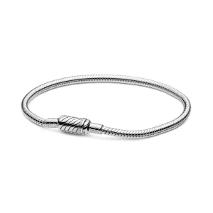 (afbeelding voor) Pandora Moments Glijdende Magnetische Sluiting Slangenschakelarmband - 599103C00