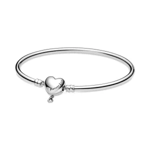 (afbeelding voor) Pandora Moments Infinity Bangle Met Hartsluiting - 598891C00