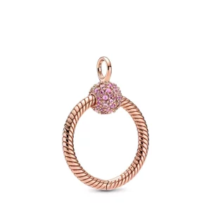 (afbeelding voor) Pandora Moments Kleine Pavé O-hanger - 389097C01