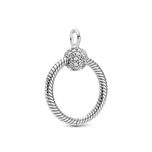 (afbeelding voor) Pandora Moments Kleine Pavé O-hanger - 399097C01