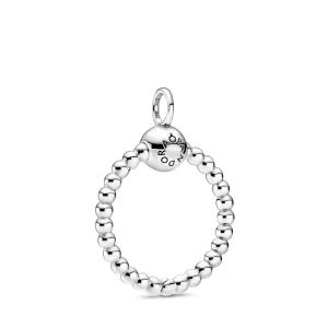 (afbeelding voor) Pandora Moments O-hanger met Kraaltjes - 399077C00
