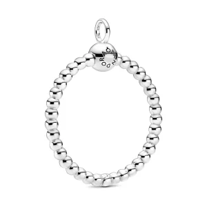 (afbeelding voor) Pandora Moments O-hanger met Middelgrote Kralen - 399106C00
