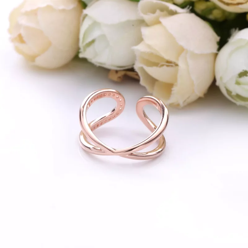 (afbeelding voor) PANDORA Wrapped Open Infinity Ring - Bekijken 3