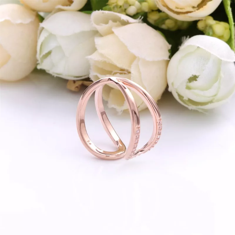 (afbeelding voor) PANDORA Wrapped Open Infinity Ring - Bekijken 4