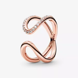 (afbeelding voor) PANDORA Wrapped Open Infinity Ring