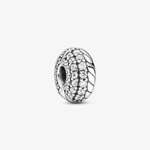 (afbeelding voor) PANDORA Pavé Slangenpatroonoorringen - 799089C01