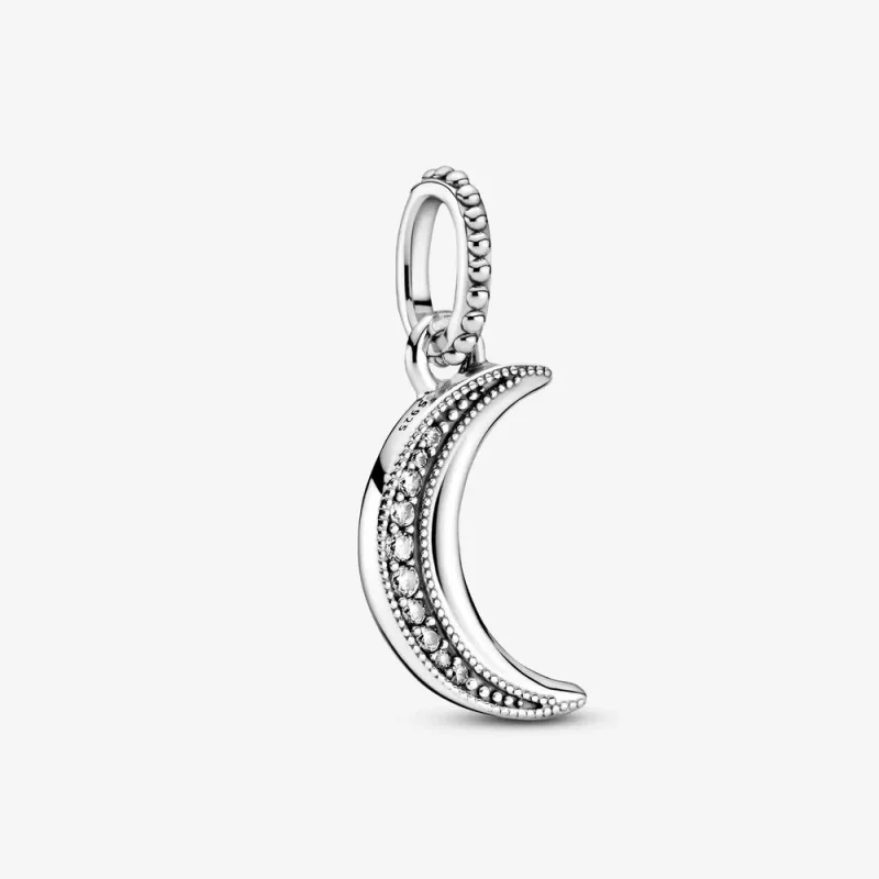 (afbeelding voor) Sparkling Crescent Moon Pendant 399184c01