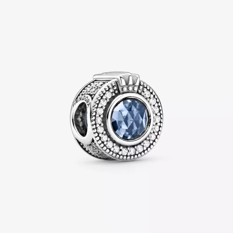 (afbeelding voor) PANDORA Sprankelende Pavé Crown O Hangende Bedel - 799058C01