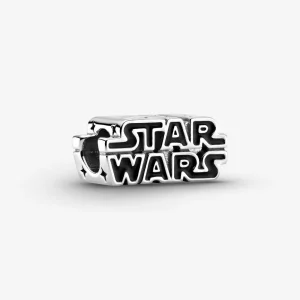(afbeelding voor) PANDORA Star Wars Silver 3D Logo Bedel - 799246C01