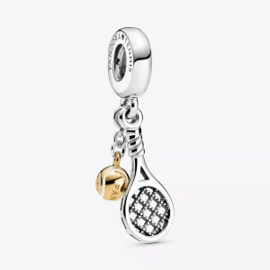 (afbeelding voor) PANDORA Tennisracket en Bal Hangende Bedel - 769026C01