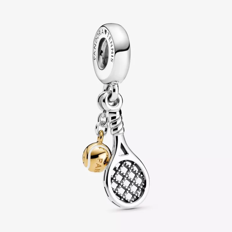 (afbeelding voor) PANDORA Tennisracket en Bal Hangende Bedel - 769026C01