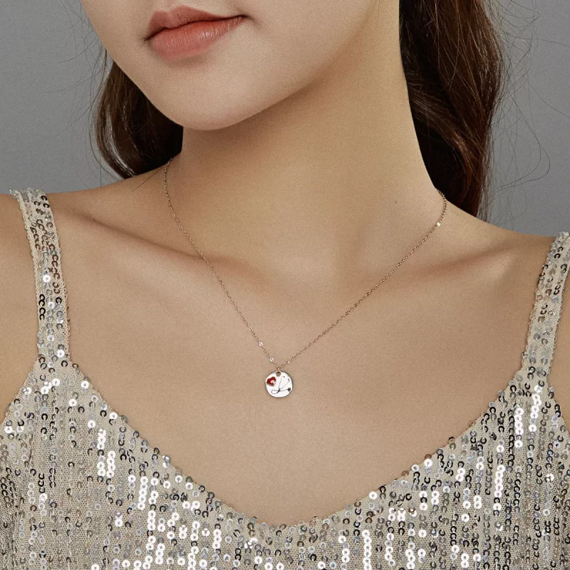 (afbeelding voor) Pandora Style Engel In Witte Liefde Stethoscoop Hanger Ketting Chain Ketting - S - Bekijken 8