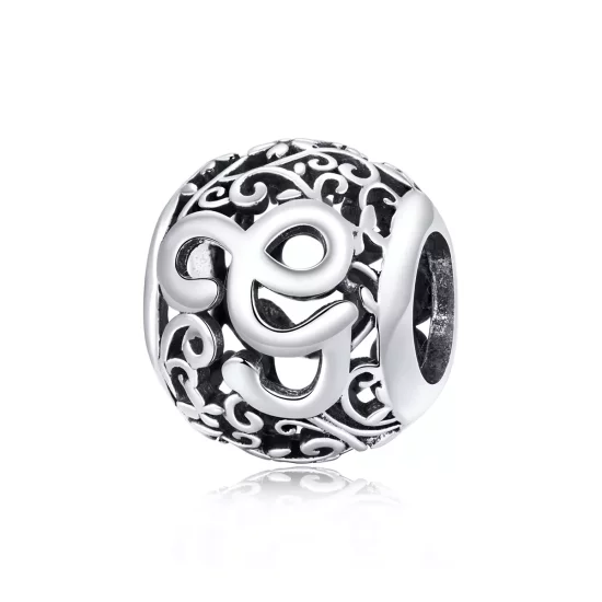 (afbeelding voor) Pandora Style Opengewerkte bloemenletter G Bedel - SCC1444-G