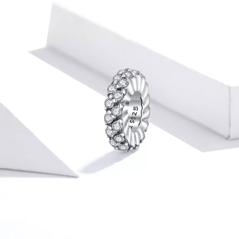 (afbeelding voor) Pandora Style Shining Winter Spacer Spacer Bedel - SCC1648 - Bekijken 2